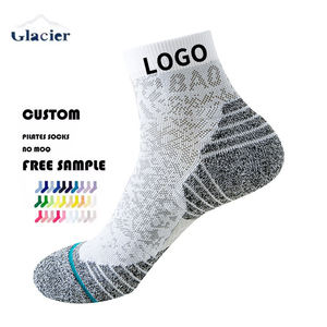 Glacier Nouveau Design Chaussettes de sport professionnelles pour hommes Bas de serviette Absorbant la sueur Chaussettes de basket-ball Crew - Product Image 1