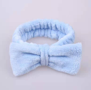 Diadema de Franela al por Mayor <span class=keywords><strong>para</strong></span> Lavar la Cara, Diadema de Microfibra <span class=keywords><strong>con</strong></span> Lazo <span class=keywords><strong>para</strong></span> Maquillaje y Spa, Banda <span class=keywords><strong>para</strong></span> el Cabello <span class=keywords><strong>para</strong></span> Ducha <span class=keywords><strong>para</strong></span> Mujeres y Niñas - Product Image 5