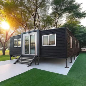 Venta directa 40Ft 20Ft Portable Prefab Mobile Villa Contenedor extensible Living House Baño completo Tiny Home para edificio de oficinas - Product Image 1