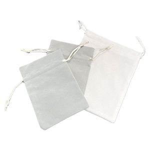 Bolsa de Algodón con Cordón para Joyería, Tamaño Personalizado, Bolsa de Regalo de Algodón con Cordón para Joyería - Product Image 3