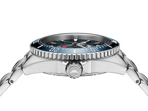 Beijing Zheng He's Treasure Ship Watch Radial Blue Reloj de acero inoxidable Automático Mecánico Hombre de negocios Reloj para hombres Calendario - Product Image 3