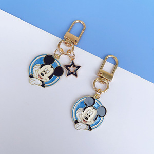 Llaveros de Metal Esmaltado con Diseño de Minnie <span class=keywords><strong>Mouse</strong></span> y <span class=keywords><strong>Mickey</strong></span> <span class=keywords><strong>Mouse</strong></span> para Mujeres y Niñas, Venta al Por Mayor - Product Image 3
