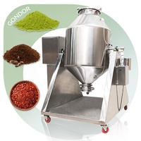 Séchoir à boisson instantanée 50kg Petit supplément Mélange protéiné Cuisson du café en poudre Machine à mélange rotative en acier inoxydable