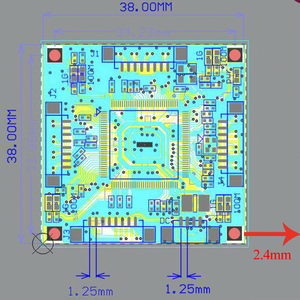 Mini 4 cổng 38*38 công nghiệp <span class=keywords><strong>Ethernet</strong></span> chuyển đổi <span class=keywords><strong>Ethernet</strong></span> Gigabit chuyển đổi mô-đun mạng chuyển đổi pcba - Product Image 4