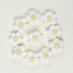 Flores Artificiales Tejidas a Mano Wowei, Flores de <span class=keywords><strong>Lana</strong></span> Tejidas a Crochet para Regalo de Festival - Product Image 5