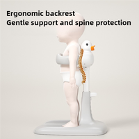 Support de douche pliable en plastique écologique, réglable en hauteur, multifonctionnel, facile à nettoyer, tour de bain pour bébé avec base antidérapante