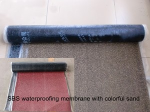 Offre Spéciale <span class=keywords><strong>Sbs</strong></span> touch membrane de toiture en sable appliquée pour toiture feutre étanche - Product Image 2