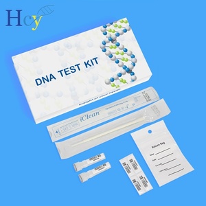 Kit de <span class=keywords><strong>Test</strong></span> <span class=keywords><strong>ADN</strong></span> Domicile IClean : <span class=keywords><strong>Paternité</strong></span> Gratuite par PCR, Écouvillon avec Tampon Iodé Floqué et Outil de Prélèvement d'Échantillon - Product Image 2