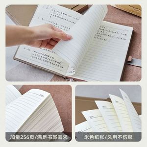 A5 PU Notebook Hardcover Magnetic Buckle Cover Pocket Business <b>Gifts</b> Set Enterprise Customized LOGO Wholesale - Product Image 3