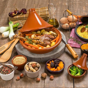 <span class=keywords><strong>Tajine</strong></span> en <span class=keywords><strong>terre</strong></span> <span class=keywords><strong>cuite</strong></span> brun fait main de haute qualité pour la cuisine - Product Image 5