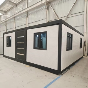 <span class=keywords><strong>Casa</strong></span> Contenedor de Acero Plegable y Expandible Moderna Sinoy de 20 y 40 pies, Resistente a Terremotos, con Panel Solar, para Sala de Estar, Escuela o Centro Comercial - Product Image 1