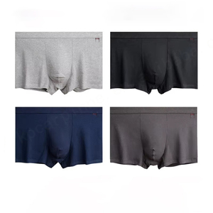 Men's Summer Breathable Cotton Briefs & <b>Boxers</b> Plus Size Antibacterial Four Corners Wholesale Mens Underwear <b>Trunks</b> - Product Image 6