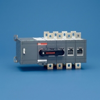 Commutateur de transfert automatique (ATS) double alimentation de qualité industrielle ABB OTM250E4CM230C, authentique et conforme aux normes, compatible avec l'inspection.