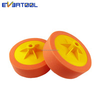 EVERTOOL Tampon De Polissage En Mousse Eponge Super March Prix 6 "Orange Rotary Machine Flat Polish pour Carrosserie