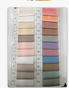 高スパンデックスポリエステルサテン生地多くの色人気のある準備ができている結婚式の衣服のための人気商品裏地無地サテン素材 - Product Image 1