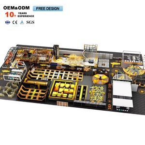 Trampolín Interactivo con Toboganes Grandes y Piscina de Pelotas, Configuración Completa para Interiores, Parque de Trampolines Comercial para Adultos y Niños - Product Image 6