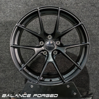 Rines de Aluminio Forjado Personalizados VS-5RS, Elegantes y Robustos, en Negro Mate de 18-22 Pulgadas, Cromados y Pulidos, de Bajo Peso, Compatibles con 5x114.3 5X120