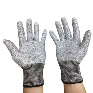Guantes Resistentes a Cortes de Fibra de Vidrio Nivel 5 Sin Recubrimiento Para Corte de Vidrio, Cocina, Carpintería, Agricultura y Silvicultura - Product Image 1