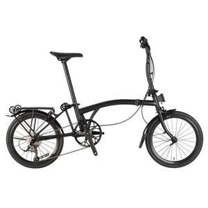 Bicicleta Plegable Para OEM <span class=keywords><strong>Brompton</strong></span> Unisex de 9 Velocidades Bicicleta Ligera con Pedales - Product Image 1