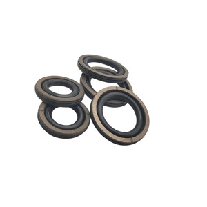 Círculo de doble acción Pistón Combinación Sello Fkm Nbr Ptfe AQ Tipo <span class=keywords><strong>CQ</strong></span> + X-ring Sello de aceite 24*13*4,2 - Product Image 4