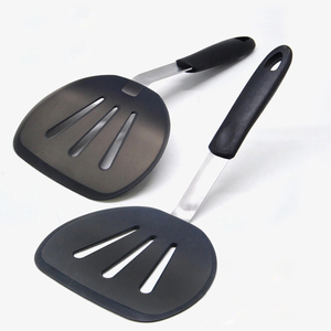 Best Heat Resistant 4 Piece <b>Silicone</b> <b>Cooking</b> <b>Utensil</b> Pancake Slotted Turner Spatula Set - Product Image 4