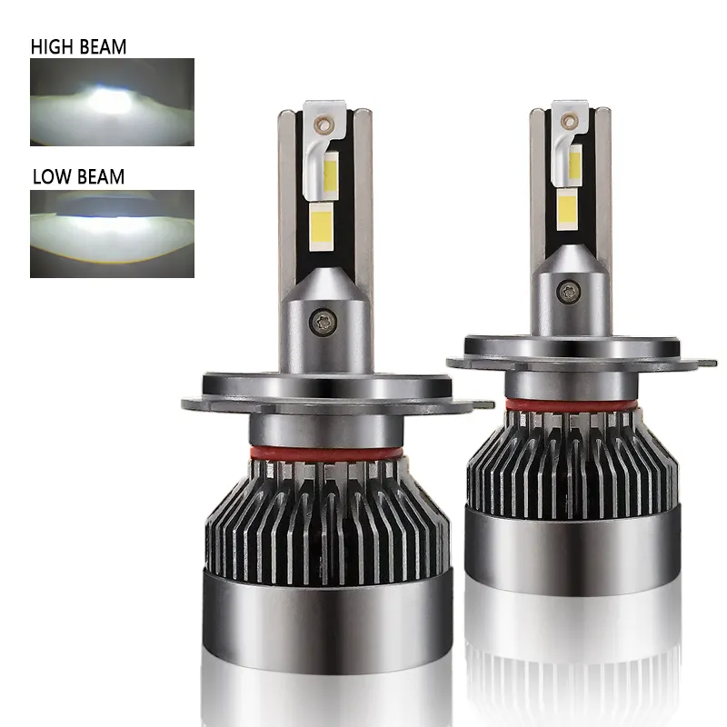 New Arrival Auto Lamp C100 h4 h11 9004 High Low Beam Led Headlight Bulb Car 8000k 200w For Toyota Wish Honda Civic 2012