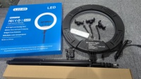 Lampu Ring Ljj45 Promo Panas 4800-5200K Lampu LED Fotografi Profesional 18 Inch dengan Tripod Stand 2.1 M dan Remote