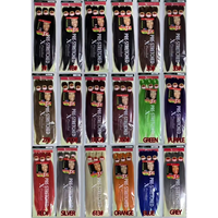 Extensions de tresses synthétiques Yaki pré-étirées de 26 pouces, 3X Jumbo, 270g, ignifuges, vente en gros