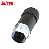 Connecteur solaire industriel MJ24, 2, 3, 4, 5 broches, prise mâle, prise femelle, IP67, double verrouillage, 50A, 30A, 300V, fil à fil