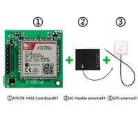 SIMCOM A7670SA LASE FASE 4G Cat 1 carte centrale de développement de Module GPS GSM A7670 un emplacement pour carte SIM prise en charge de la simulation de données vocales