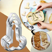Lot de 3 moules 3D en acier inoxydable pour pénis, outils de pâtisserie, moule à fondant, décoration de gâteaux, moules de cuisson pour fête d'anniversaire