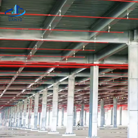 Structure en acier modulaire pour portique, entrepôt industriel préfabriqué, bâtiment métallique, fournisseur sur mesure