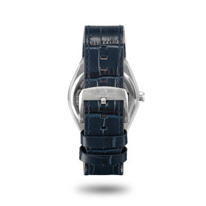 無二カスタムロゴ時計革クォーツ動き時計サファイアクリスタルダイヤルクォーツ時計腕時計日付/日付き - Product Image 3