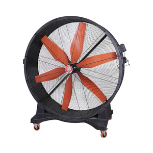 Ventilador Axial Industrial Móvil de 30 Pulgadas, Impulsado a Mano, con Cinco Aspas, 400W, Gran Potencia, Viento Fuerte y Eficiente, Diseño de Aspas Grandes - Product Image 1