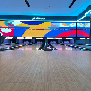 Machine à lancer des balles de cricket professionnelle, <span class=keywords><strong>pistes</strong></span> de bowling complètes pour la maison, 10 <span class=keywords><strong>pistes</strong></span> pour les activités sportives et de loisirs - Product Image 2