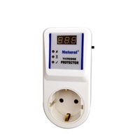 Protecteur de tension personnalisé naturel Protection numérique de type UE 7A/10A/13A/16A
