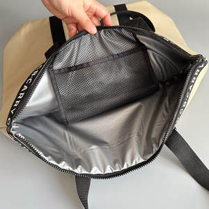 Bolsas de Mano Personalizadas con Logotipo, Bolsas de Viaje Impermeables y Aisladas de Oxford, con Logotipo Bordado, para Mujer - Product Image 5