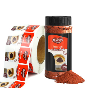 Autocollants personnalisés découpés à la forme, résistants aux UV, imperméables, permanents, en vinyle auto-adhésif de qualité alimentaire, impression colorée - Product Image 1