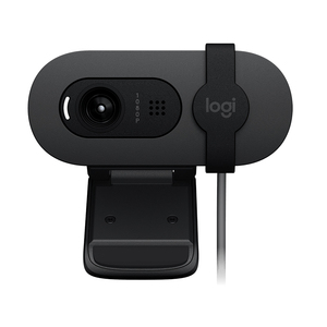 <b>Logitech</b> Brio 100 Full HD <b>Webcam</b> for Conferencing and Live Streaming - Auto Light Balance - Black - Product Image 4