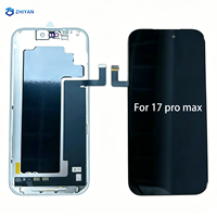 Écran LCD de haute qualité pour iPhone 16 Pro, 16 Pro Max, 17 Pro, 17 Pro Max – Assemblage d'écran OLED, panneau tactile, pièces de rechange pour réparation