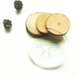 Hmc lente óptica progressiva, lente óptica azul claro personalizada, verde e branca, para embalagem e lentes de cor - Product Image 5