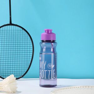 Botella de Agua de Plástico Transparente Ecológica de 550 ml, Vaso Deportivo Portátil para Beber al Aire Libre, para Estudiantes, Escuela, Gimnasio, Viajes - Product Image 3