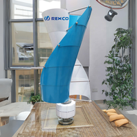 Éolienne RexCo, vente chaude, dernier design, éolienne verticale de type spirale, générateur d'énergie éolienne