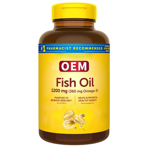 Suplementos de aceite de pescado Omega 3 OEM, aceite de pescado Omega 3 para un apoyo cardíaco saludable - Product Image 1