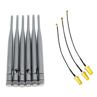 Personnalisé 433MHz 868MHz 2.4G 3G 4G 5.8G GSM Antenne de Routeur 4g WIFI Antenne avec Connecteur SMA 5dBi