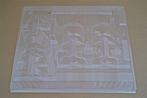 Plateau transparent pour animaux de compagnie de forme personnalisée emballage blister produits ménagers plaque en plastique - Product Image 2