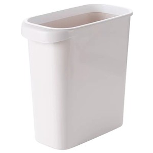 ถังขยะทรงเพรียวบาง พลาสติกไม่มีฝา แบบกด ดีไซน์แคบสำหรับใช้ในบ้าน - Product Image 3