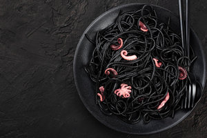 Pot en verre stérilisé noir à l'encre de seiche italienne de 230g, attrait visuel amélioré pour une cuisine supérieure - Product Image 6