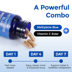 OneBtanicl Label pribadi Vegan, suplemen makanan meningkatkan penyerapan metilen biru kapsul untuk dukungan energi kesehatan seluler - Product Image 6