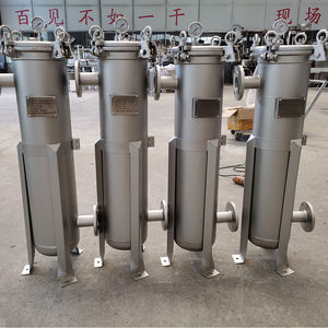 Ön filtrasyon suyu için ekonomik 2 # çanta filtre yuvası 304 paslanmaz çelik - Product Image 1